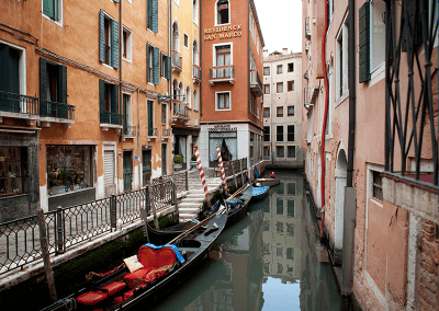 De grachten van Venetië