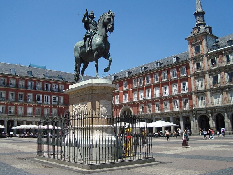Sightseeing Madrid Plaza Mayor
