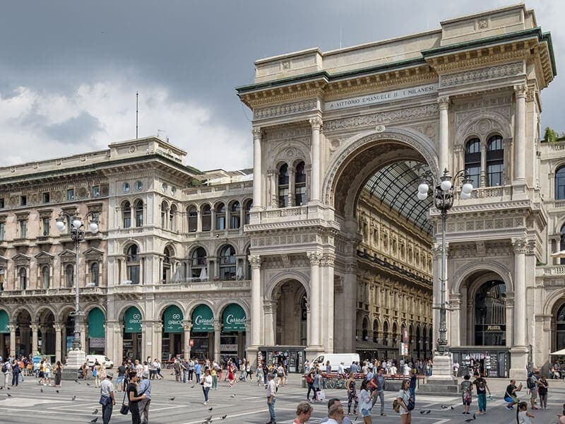 Sightseeing Milan Galleria
