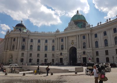 Palacio de Hofburg Vienaa