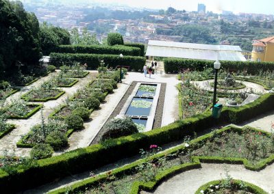Jardins do Palacio de Cristal Porto
